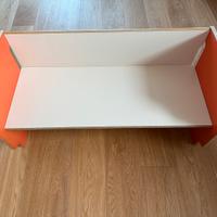 Panca/scrivania vintage scuola materna