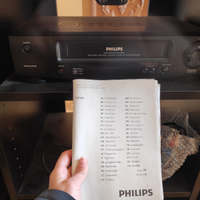 Lettore videoregistratore vhs Philips
