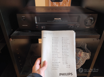 Lettore videoregistratore vhs Philips