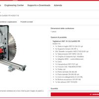 Macchina tagliamuri hilti