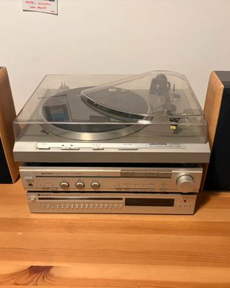 Hi-Fi impianto stereo completo Ampli Giradischi