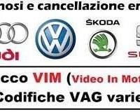 Codifiche VAG aggiornamenti mappe firmware