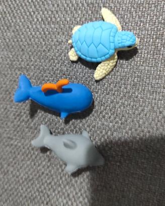 Gommine gomme animali marini cancelleria kawaii