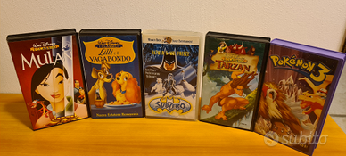 Videocassette VHS originali