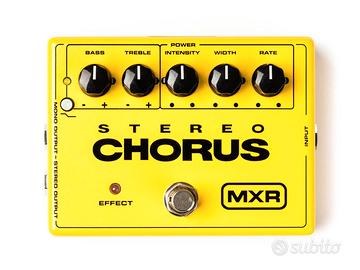 MXR CHORUS stereo effetti chitarra
