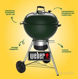 Barbecue Weber a Carbone Master-Touch Ø 57 cm
