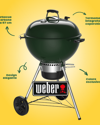 Barbecue Weber a Carbone Master-Touch Ø 57 cm