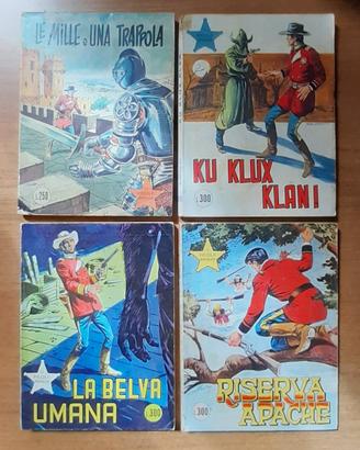 Vecchi fumetti Western, varie edizioni 