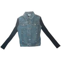giacca in denim e lana MOSCHINO