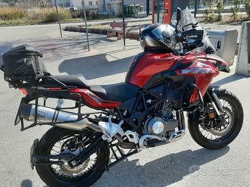 Scarico Leo vince per Benelli trk 502x