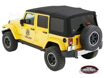 Cappotta super top nx BESTOP Jeep Wrangler JK 4 PT