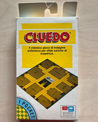 Gioco Cluedo - I Pocket - Editrice Giochi