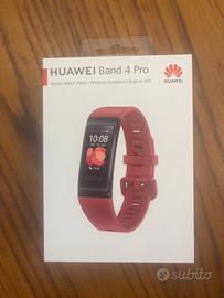 Huawei Band 4 Pro rosso