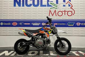 Pit Bike Kayo 90 4T 12/10 - Bianca Arancione