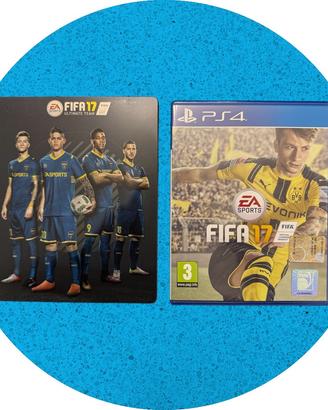 Fifa 17 cofanetto in metallo PS4
