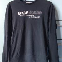 maglietta a maniche lunghe nera