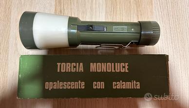 Torcia militare vintage anni 80 Velamp