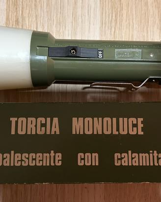 Torcia militare vintage anni 80 Velamp