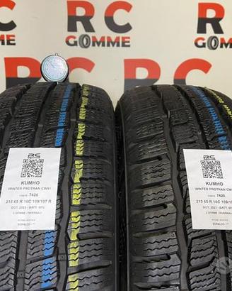 2 GOMME USATE 215/65R16 C 109/107 R KUMHO - INV