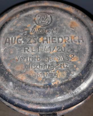 contenitore maschera antigas tedesca Luftschutz