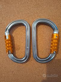 Moschettoni Petzl triact look