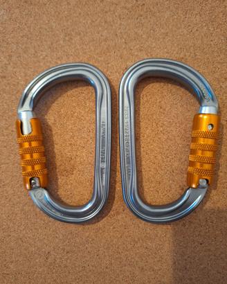 Moschettoni Petzl triact look