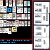 2016 Italia -Annata francobolli con codice a barre