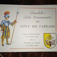Folder filatelico Città del Vaticano.