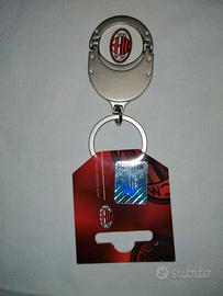 A.C. Milan Portachiavi con gettone ufficiale nuov 
