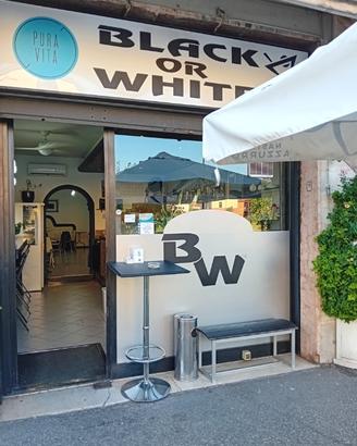 Cessione bar black or white brescia