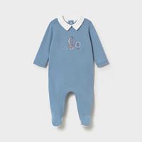 Pigiama lungo ricamato taglia 1/2 mesi!!!