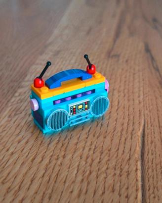 Lego mini modello Radio Vintage da collezione 