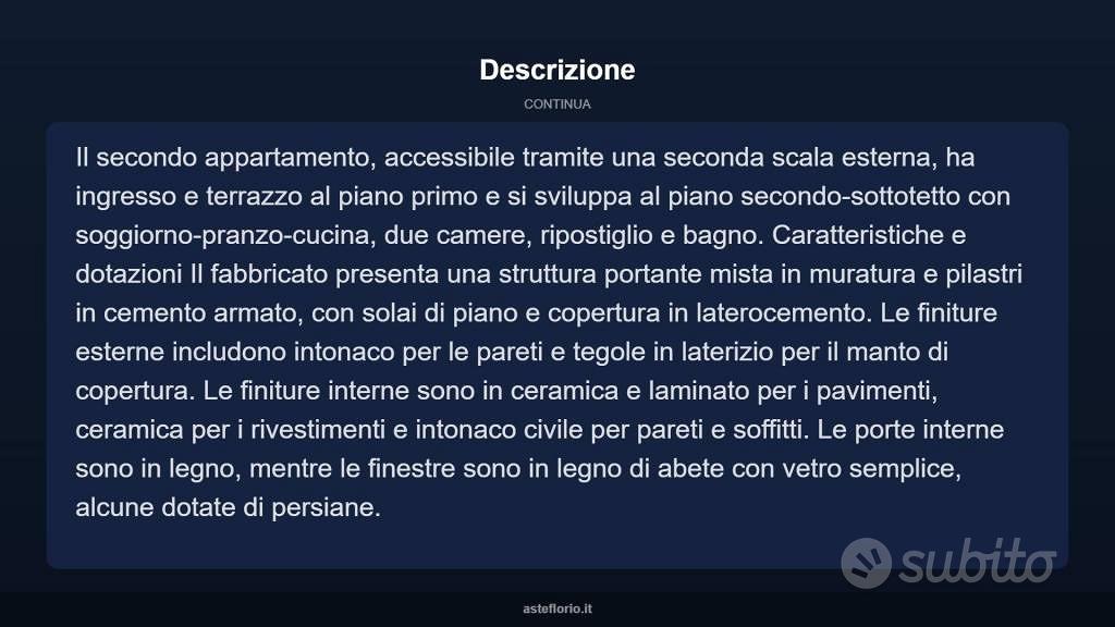Appartamento – Montefelcino, Ponte degli Alberi - Vista 4