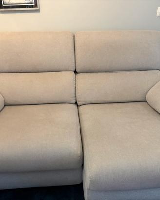 Divano Poltronesofà 3 posti con sedute scorrevoli