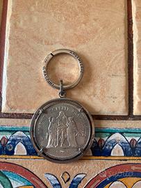 50 Franchi Francesi Argentati