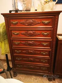 Settimino cassettiera anni 70