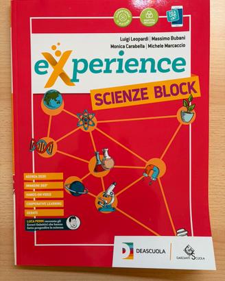 Experience libro scienze, scuola media