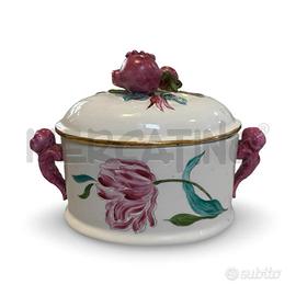 CENTROTAVOLA CERAMICA MORETTI 25X20 CM OVALE CON F