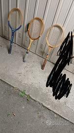 3 racchette da tennis
