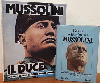 “Mussolini il Duce” libro illustrato + biografia 