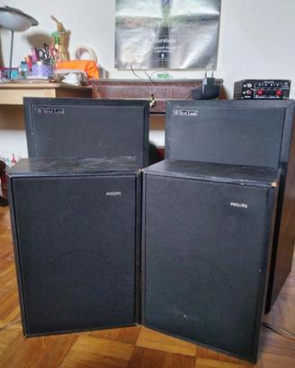 Speakers passivi + amplificatore