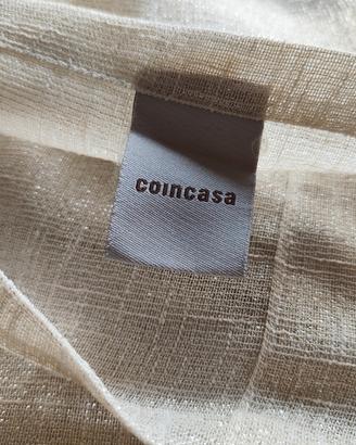 Eleganti tende  beige con effetto glitter- coincas