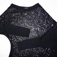 Maglia con PAILLETTES, MANICA PIPISTRELLO