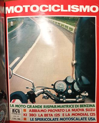 Rivista MOTOCICLISMO numero 2 del 1974