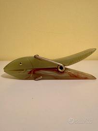 Fermacarte a clip a forma di pesce Catalin Bakelit