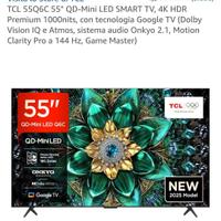 Smart TV TCL mini QLed serie C655 