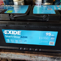 Batteria exide agm 95 ah 850a start-stop