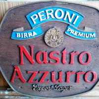TARGA PUBBLICITARIA BIRRA PERONI