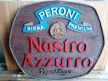TARGA PUBBLICITARIA BIRRA PERONI