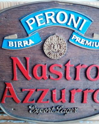 TARGA PUBBLICITARIA BIRRA PERONI